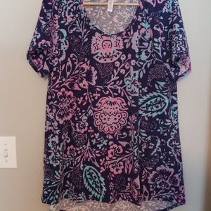 LLR Classic Tee with flowers